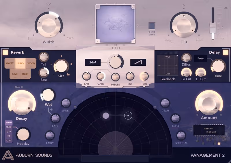 Interface of Panagement 2 by Auburn Sounds