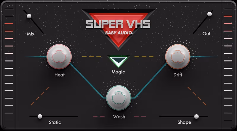 Interface of Super VHS by Baby Audio