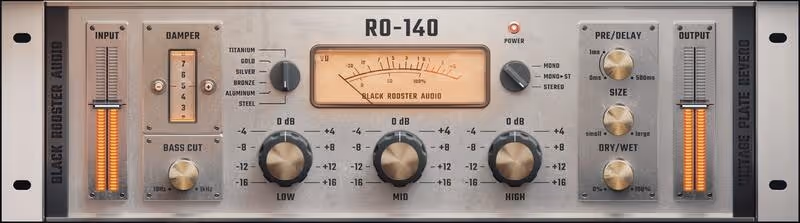 Interface of RO-140 by Black Rooster Audio