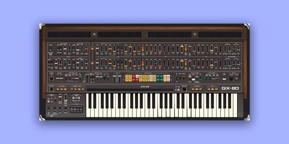 GX-80 Synthesizer by Cherry Audio