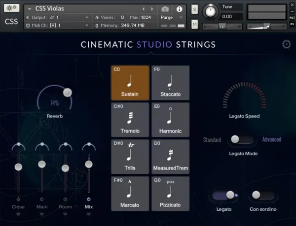 Cinematic Studio Strings compared with Berlin Strings