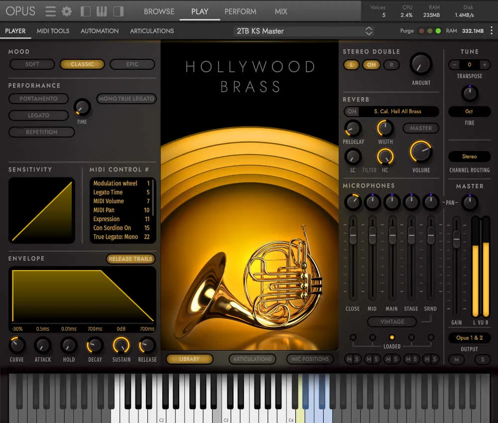 Hollywood Orchestra Opus Edition Diamond by EastWest Sounds