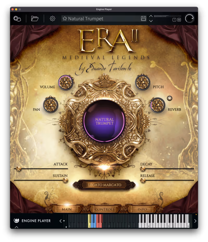 Interface of ERA II Medieval Legends by Best Service