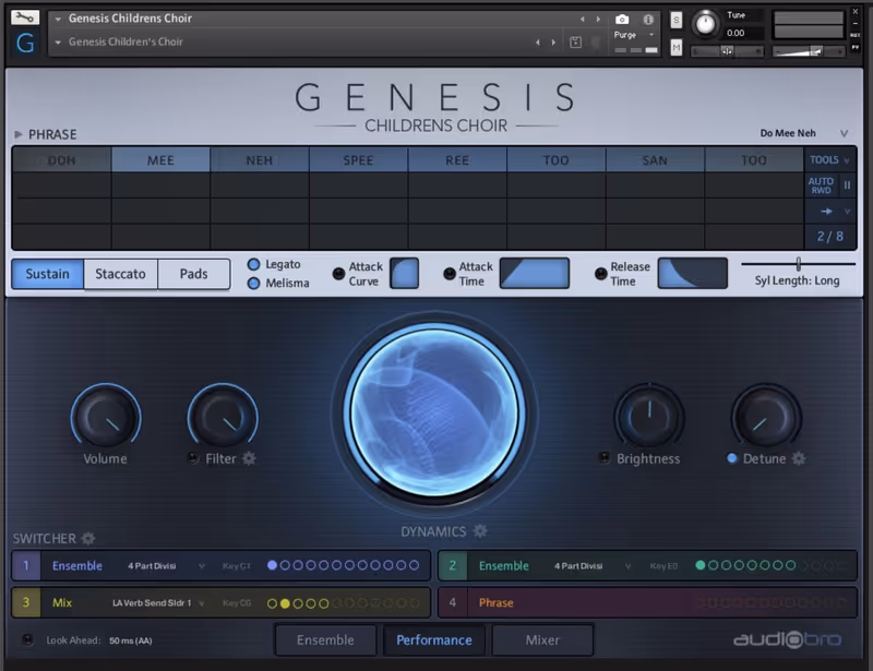 Interface of Genesis by Audiobro