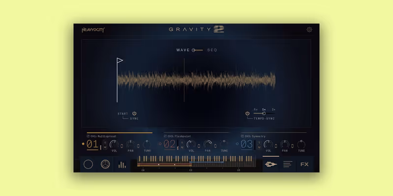 Interface of Gravity 2 by Heavyocity