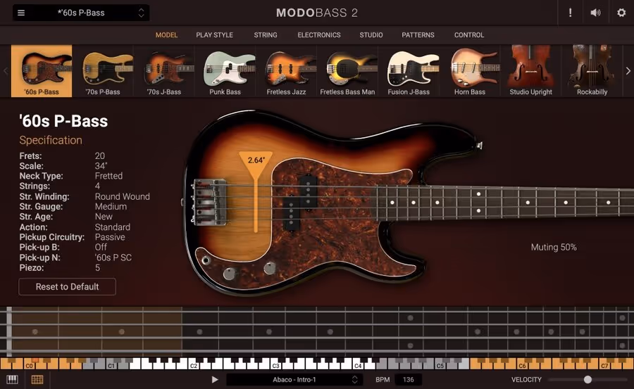MODO BASS 2 by IK Multimedia