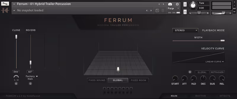 Interface of Ferrum by Keepforest