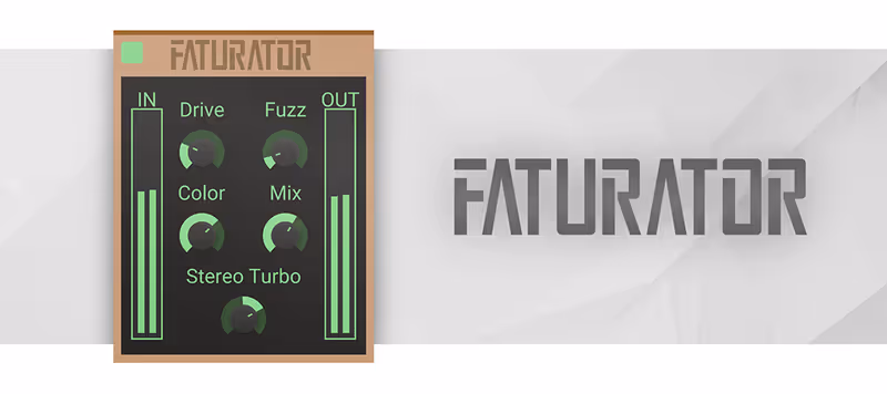 Interface of Faturator by Kilohearts