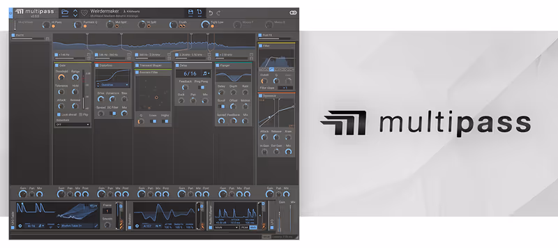 Interface of Multipass by Kilohearts