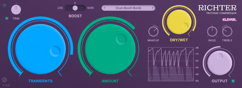 Interface of Richter by Klevgrand