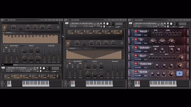 Interface of Liberis by 8Dio