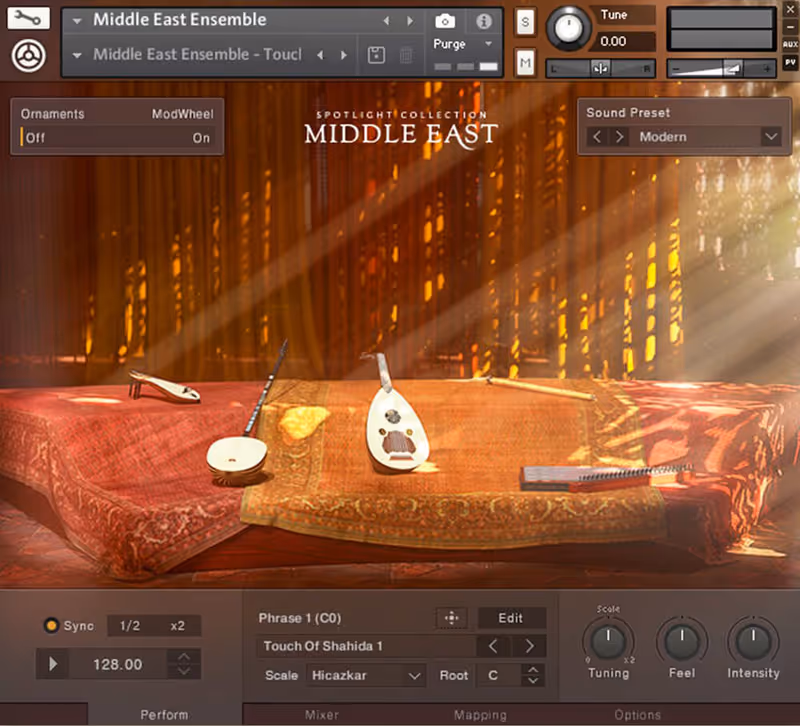 Interface of Middle East by Native Instruments