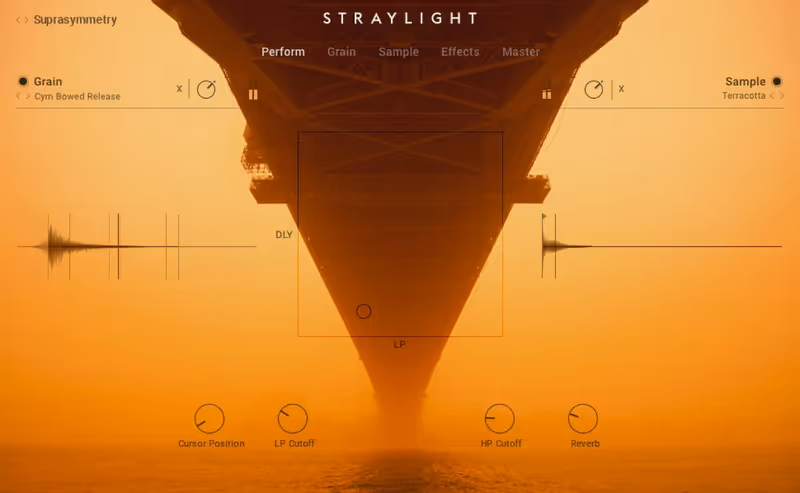 Interface of STRAYLIGHT by Native Instruments
