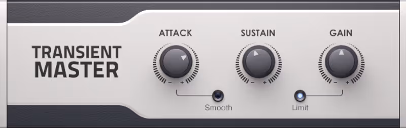 Interface of Transient Master by Native Instruments