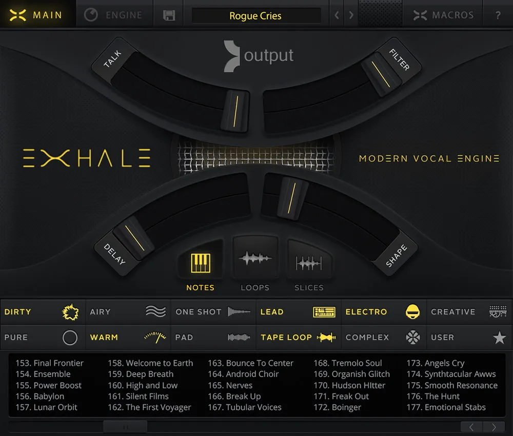 EXHALE by Output