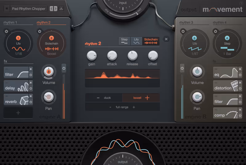 Interface of Movement by Output