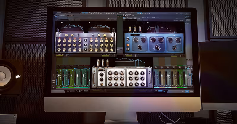 Interface of Pro Series EQ by Positive Grid