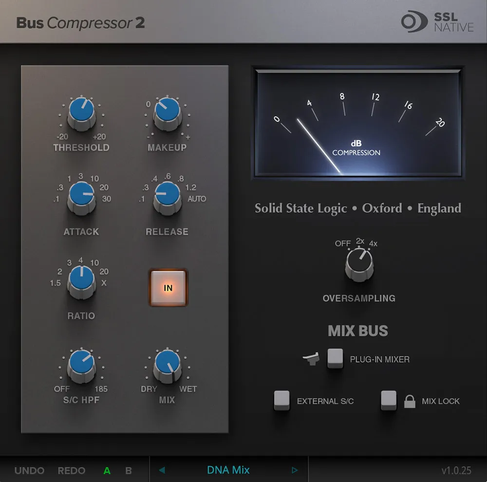 SSL Native Bus Compressor 2 by Solid State Logic