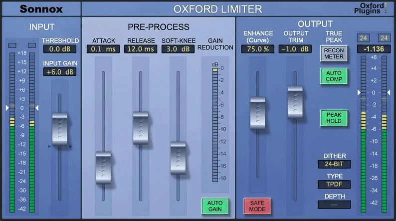 Oxford Limiter by Sonnox