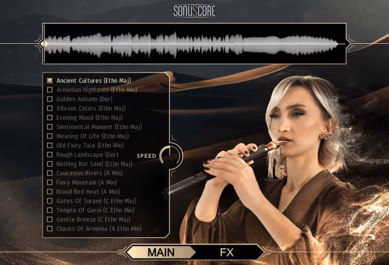 Interface of Ancient Duduk Phrases by Sonuscore