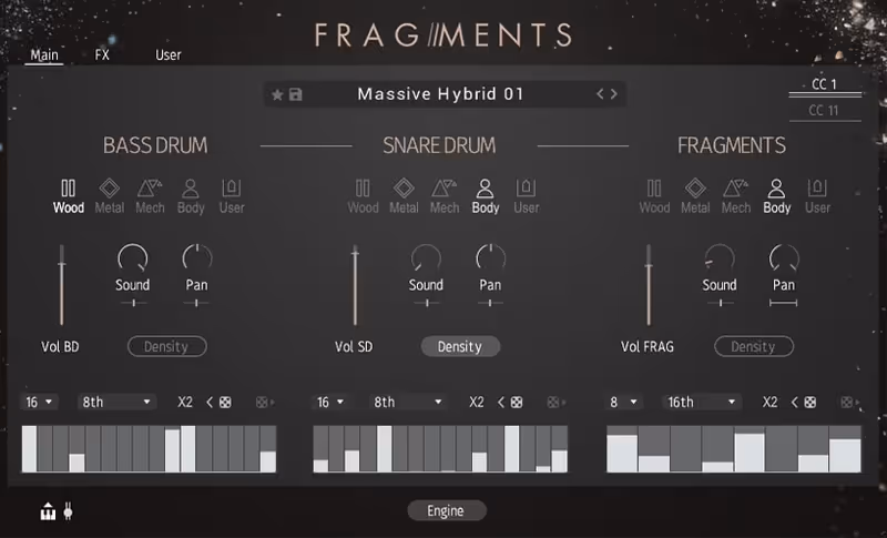 Interface of Fragments - Modern Percussion by Sonuscore