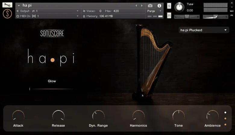 ha•pi - Concert Harp by Sonuscore