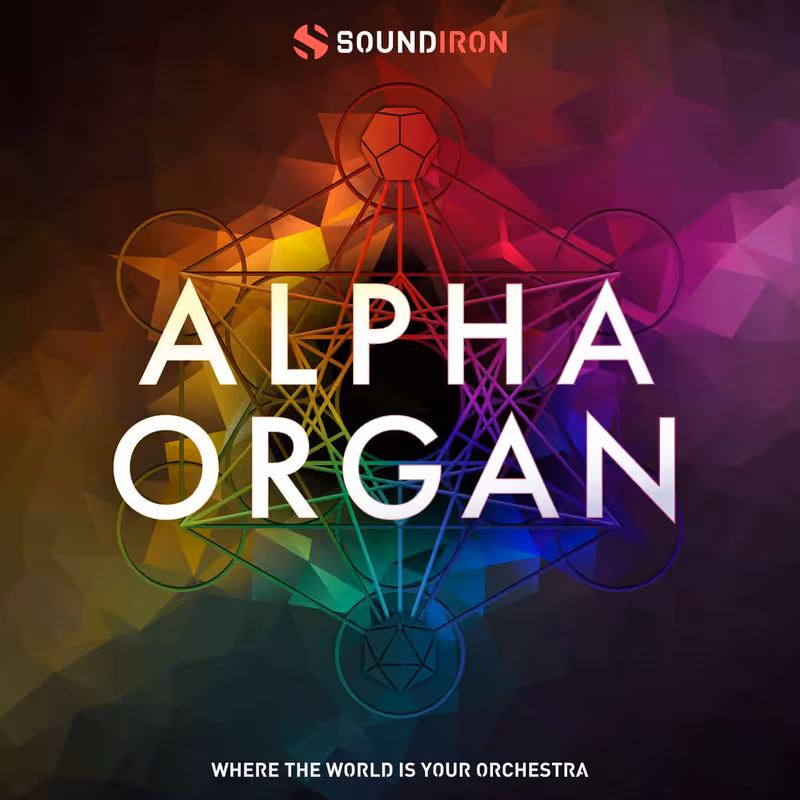 Interface of Alpha Organ v2 by Soundiron