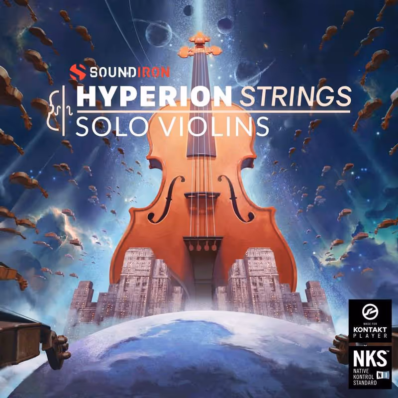 Interface of Hyperion Strings Solo Violins by Soundiron
