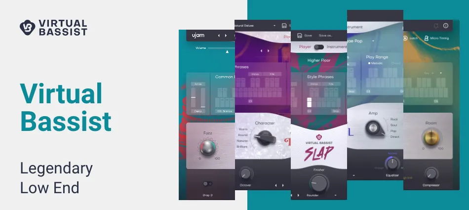 Virtual Bassist Bundle 2 by UJAM
