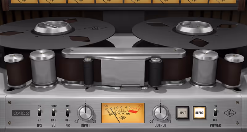 Interface of Oxide Tape Recorder by Universal Audio
