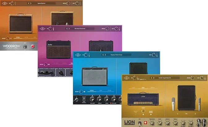 UAD Guitar Amp Bundle by Universal Audio