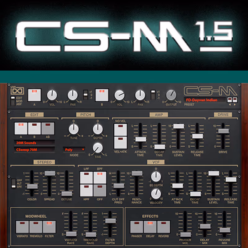 Interface of CS-M by UVI