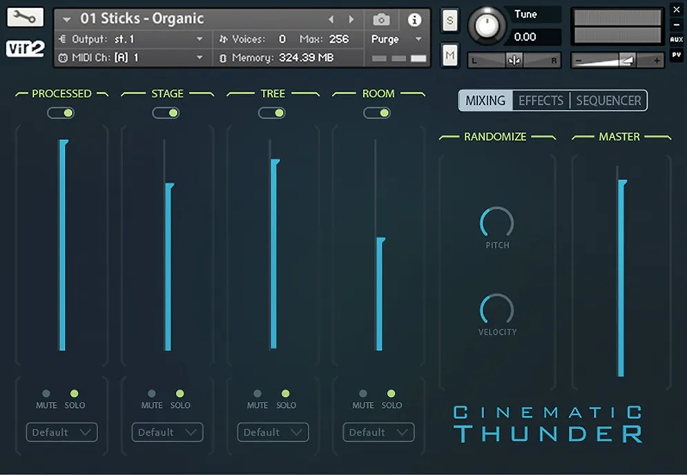 Cinematic Thunder: Epic Orchestral Toms by Vir2 Instruments