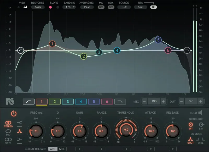 F6 Floating-Band Dynamic EQ by Waves