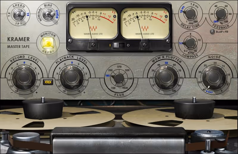 Interface of Kramer Master Tape by Waves