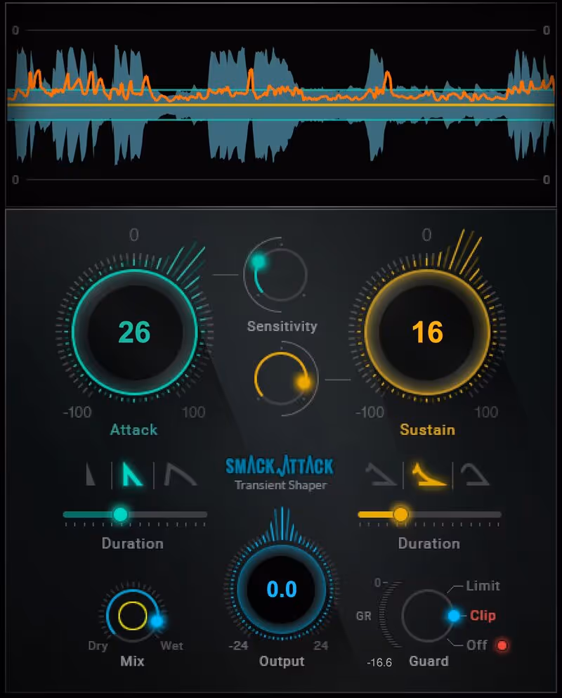 Interface of Smack Attack by Waves